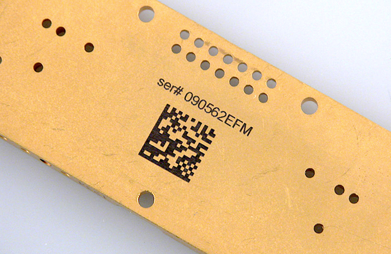 Laser Engraving Barcode